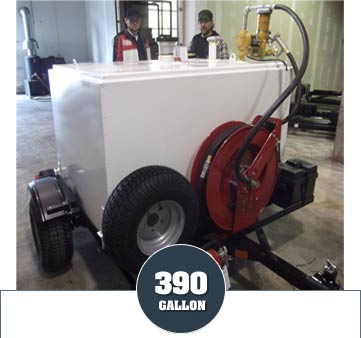 390 Gallon Diesel Gas Trailer